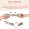Glitzhome® 12PK 1.5"D x 10"H Christmas Tree Party Crackers with Gift Contents